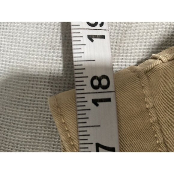 Bandolino Womens Amy Pants Modern Straight Leg Tan Tummy Slimming Comfort Sz 16 - Picture 3 of 13